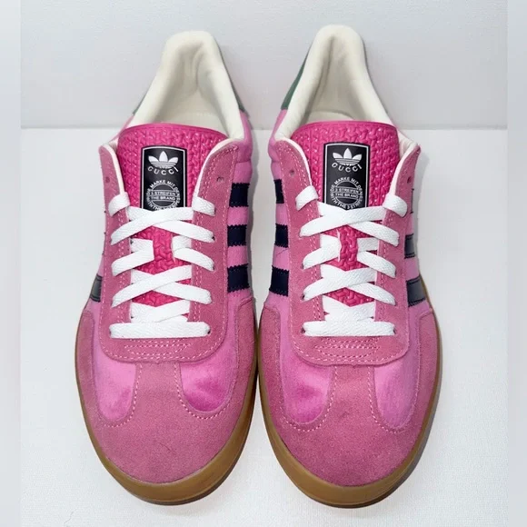 ADIDAS GUCCI GAZELLE PINK VELVET - Picture 3 of 13